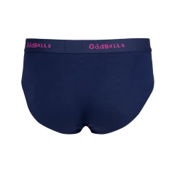 OddBalls Navy & Magenta - Teen Boys Briefs