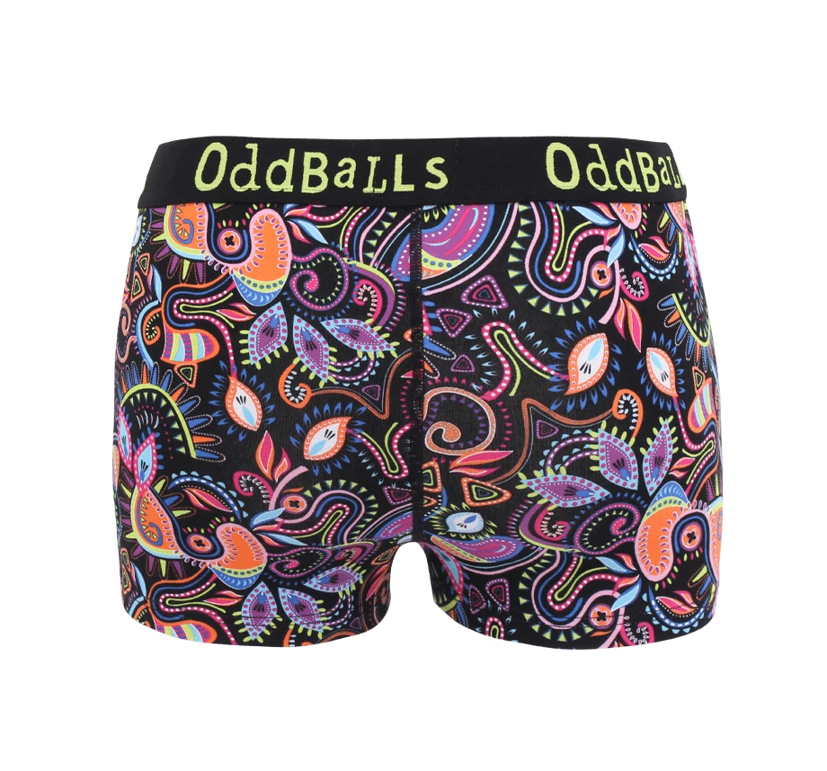 OddBalls Neon Rave - Ladies Boxers