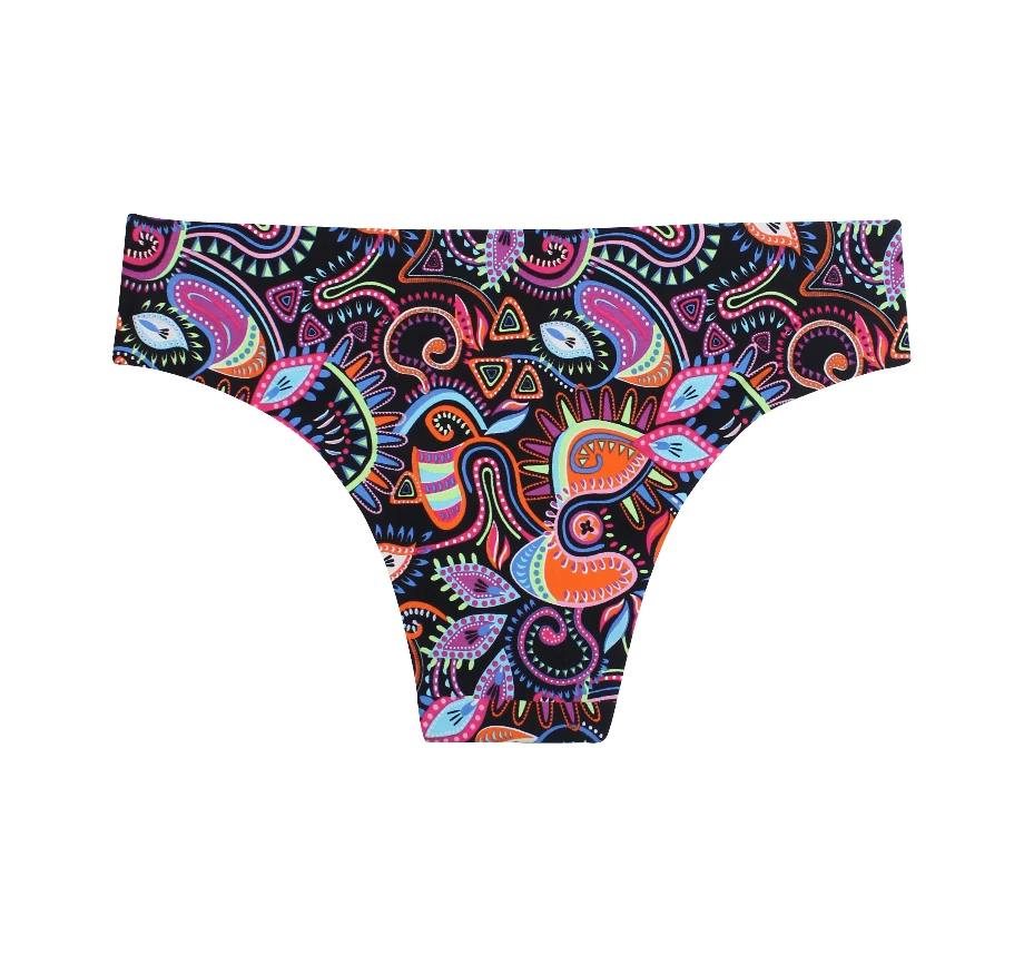 OddBalls Neon Rave - Teen Girls Seamless Brazilian Briefs