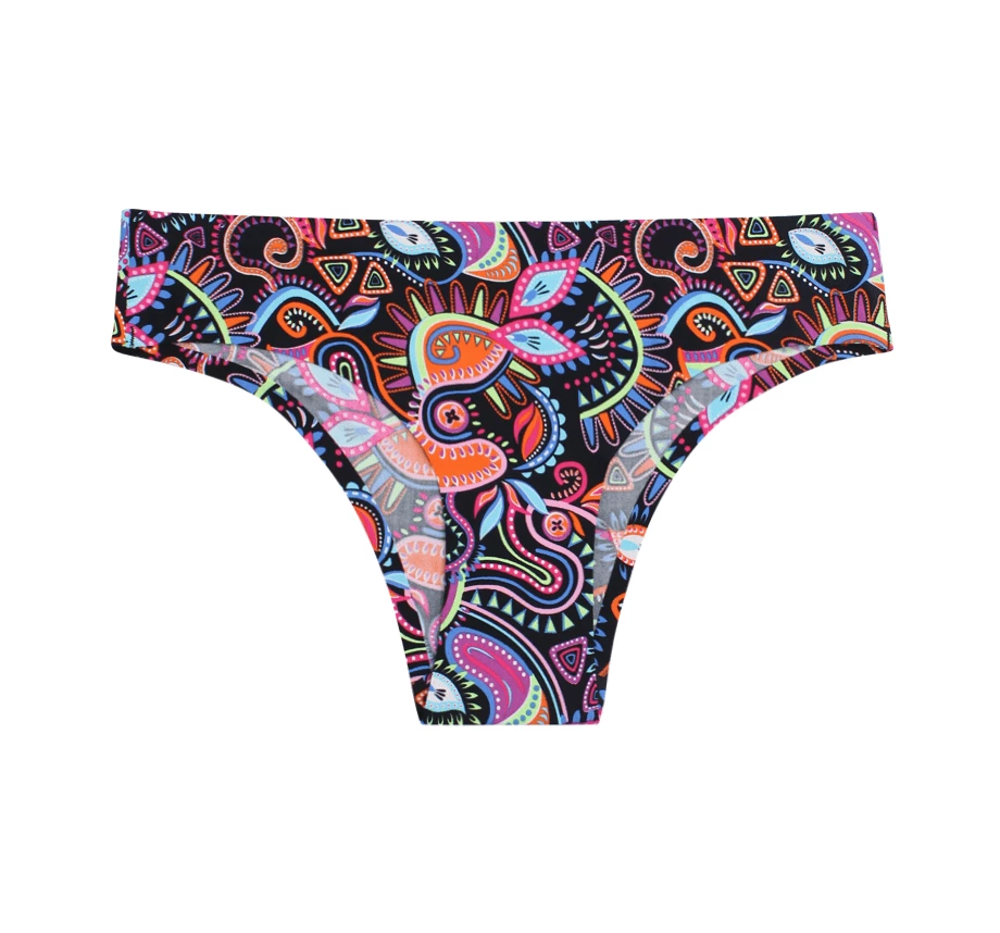 OddBalls Neon Rave - Seamless Brazilian Briefs