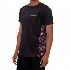 OddBalls Neon Rave - Tech Fit - Mens Training T-Shirt