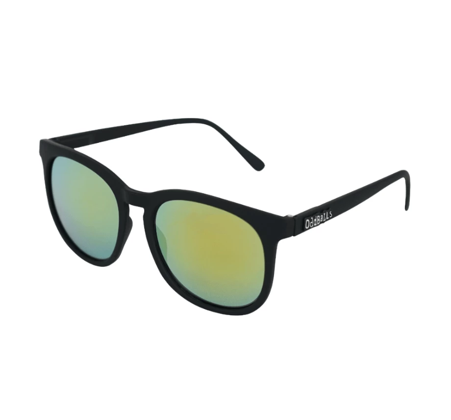 OddBalls Matte Black + Gold - Classic - Sunglasses Summer Shop