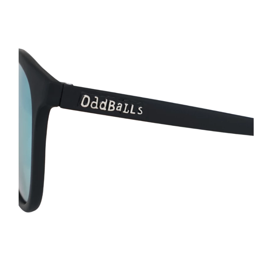 OddBalls Matte Black + Gold - Classic - Sunglasses Summer Shop