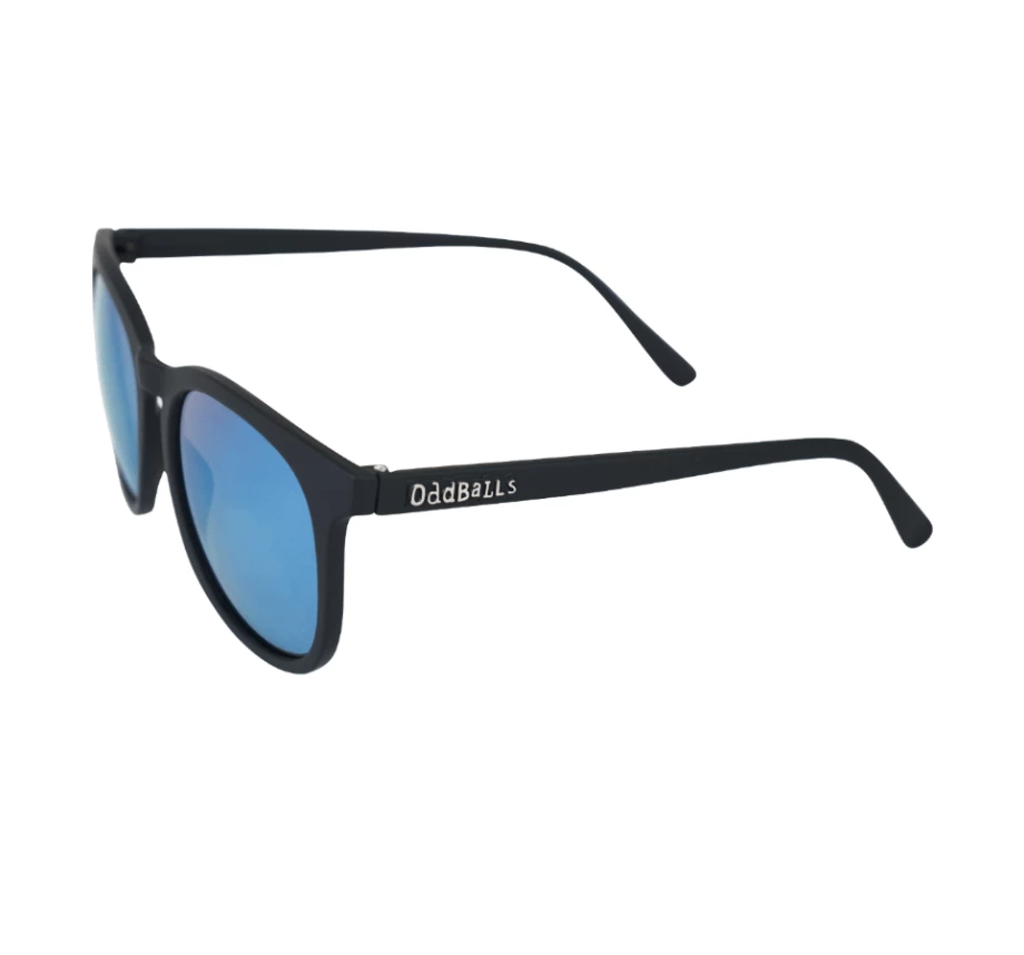 OddBalls Summer Shop Matte Black + Blue - Classic - Sunglasses