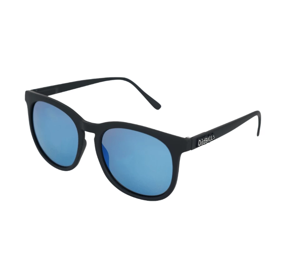 OddBalls Summer Shop Matte Black + Blue - Classic - Sunglasses