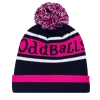 OddBalls Original | Navy | Pink | White - Bobble Hat - 2