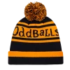 OddBalls Original | Orange | Black - Bobble Hat - 18 Accessories