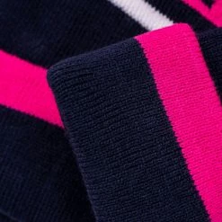 OddBalls Original | Navy | Pink | White - Bobble Hat - 2