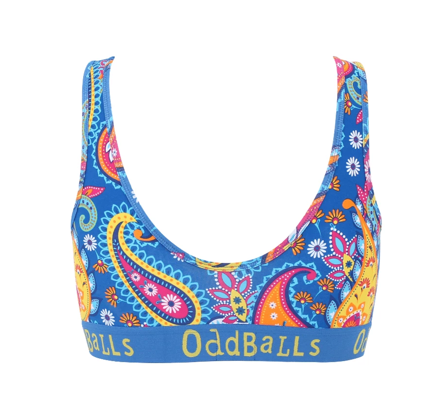OddBalls Paisley - Ladies Bralette Bralettes