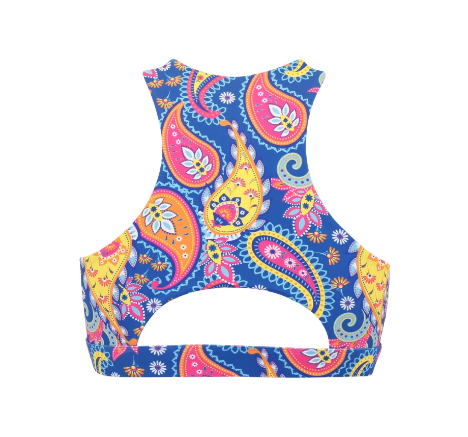 OddBalls Teen Girls Sports Bras Paisley - Teen Girls Sports Bra