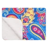 OddBalls Paisley - Luxury Sherpa Fleece Blanket