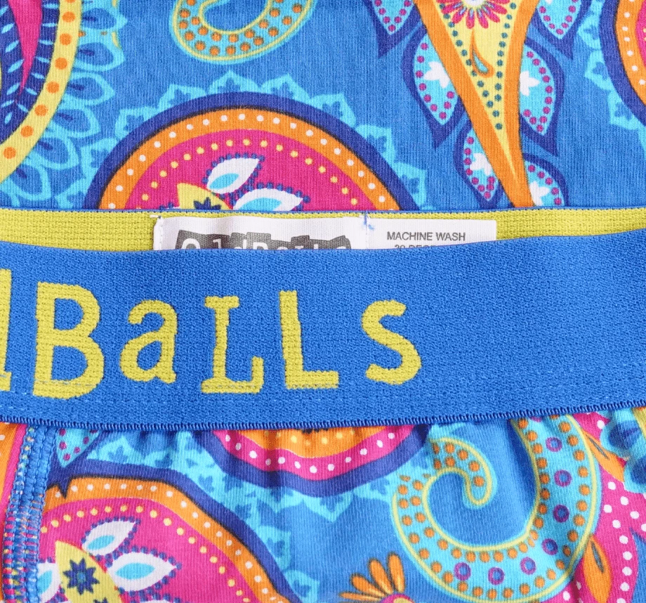 OddBalls Paisley - Mens Boxer Shorts