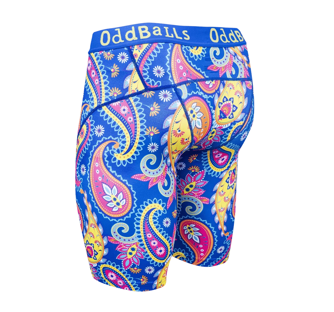OddBalls Sportswear Paisley - Compression Shorts