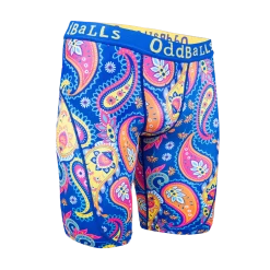 OddBalls Sportswear Paisley - Compression Shorts