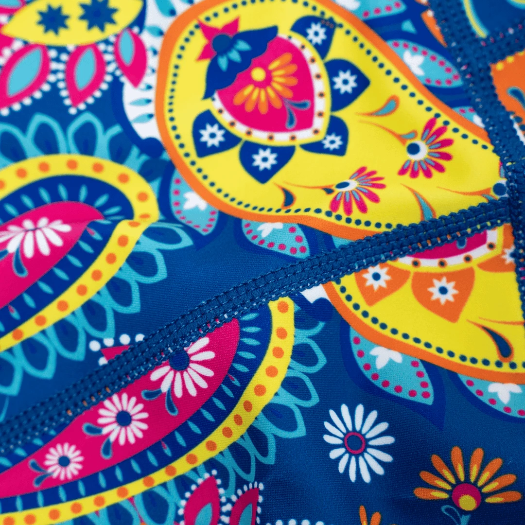 OddBalls Sportswear Paisley - Compression Shorts