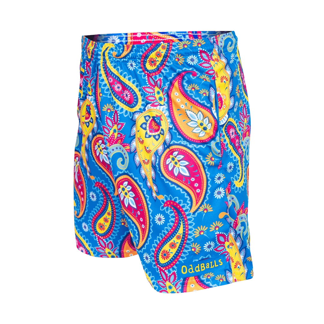 OddBalls Sportswear Paisley - Adventurous - Mens Sport Shorts