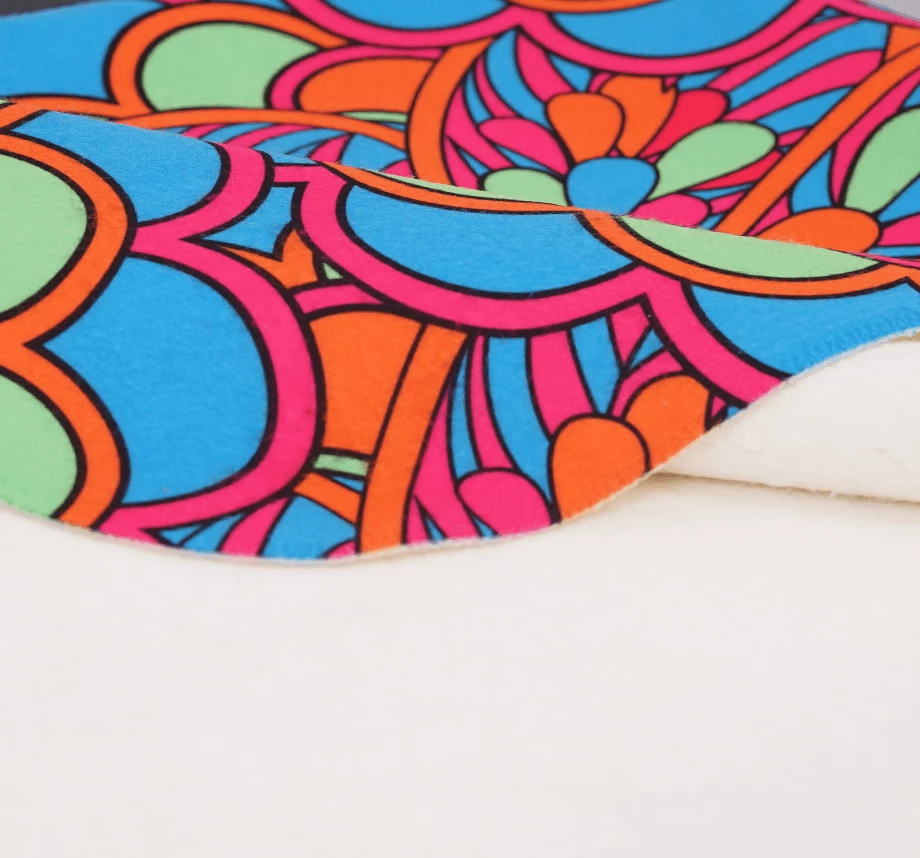 OddBalls Peacock - Luxury Sherpa Fleece Blanket