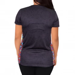 OddBalls Sportswear Peacock - Tech Fit - Womens Training T-Shirt