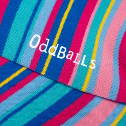 OddBalls Pink Lines - Socks