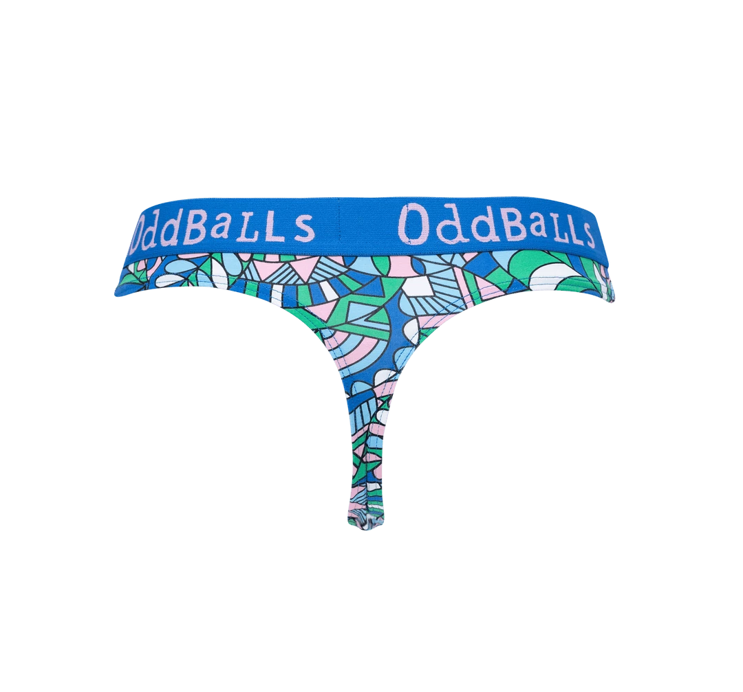 OddBalls Thongs Rainforest - Ladies Thong
