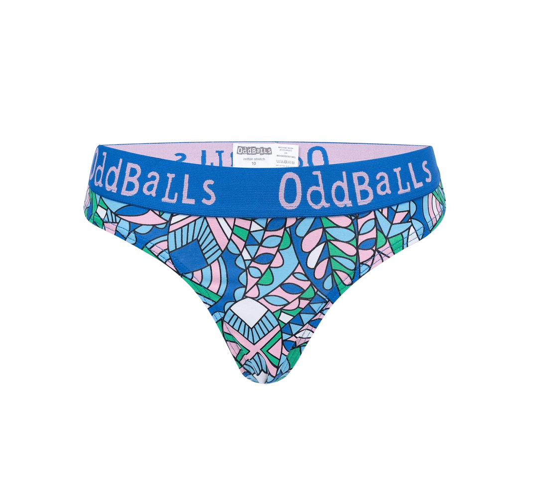 OddBalls Rainforest - Teen Girls Thong