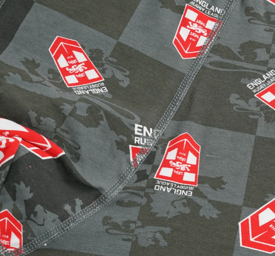 OddBalls England Rugby League Grey - Teen Boys Boxer Shorts