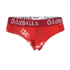 OddBalls England Rugby League Red - Teen Girls Brief Teen Girls Briefs