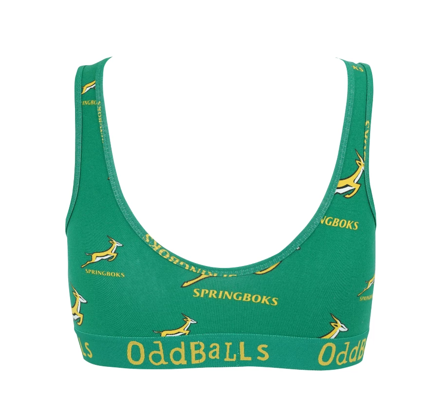 OddBalls Bralettes SA Rugby - Ladies Bralette
