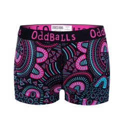 OddBalls Teen Girls Boxer Shorts Scribbles - Teen Girls Boxers