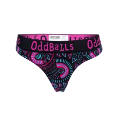 OddBalls Scribbles - Teen Girls Thong