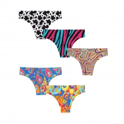 OddBalls The Original Bundle - Ladies Seamless Briefs 5 Pack Bundle