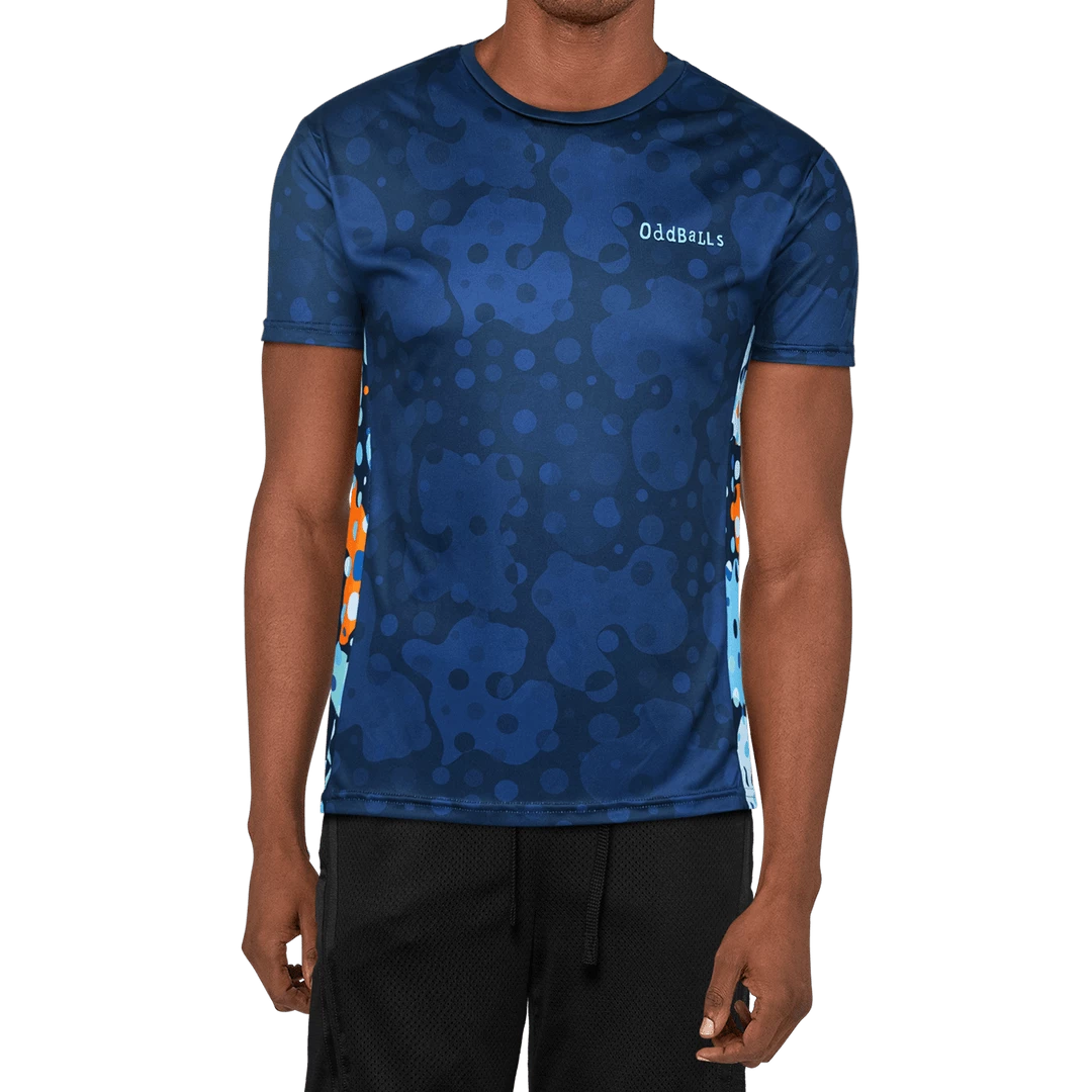OddBalls Space Balls - Tech Fit - Mens Training T-Shirt Sportswear