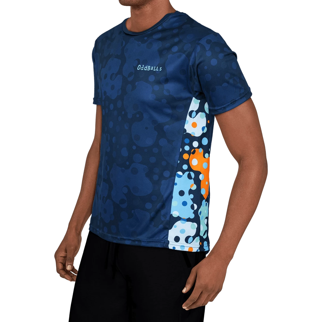 OddBalls Space Balls - Tech Fit - Mens Training T-Shirt Sportswear