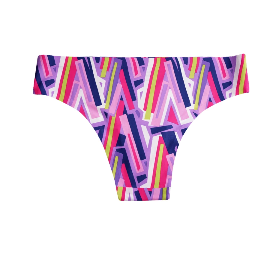 OddBalls Stack Attack - Teen Girls Seamless Brazilian Briefs