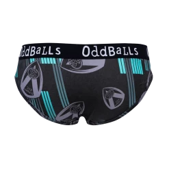 OddBalls St Helens - Black | Green | Grey - Teen Girls Briefs