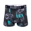 OddBalls St Helens - Black | Green | Grey - Teen Boys Boxer Shorts