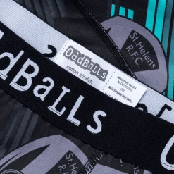 OddBalls St Helens - Black | Green | Grey - Ladies Briefs