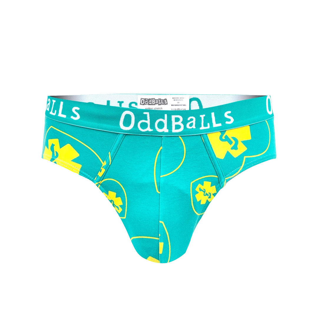 OddBalls The Ambulance Staff Charity - Mens Briefs