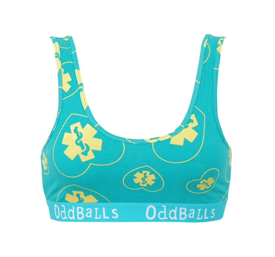 OddBalls The Ambulance Staff Charity - Ladies Bralette Bralettes