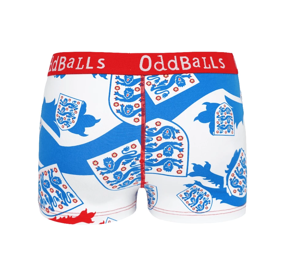 OddBalls England FA - Three Lions - Ladies Boxers