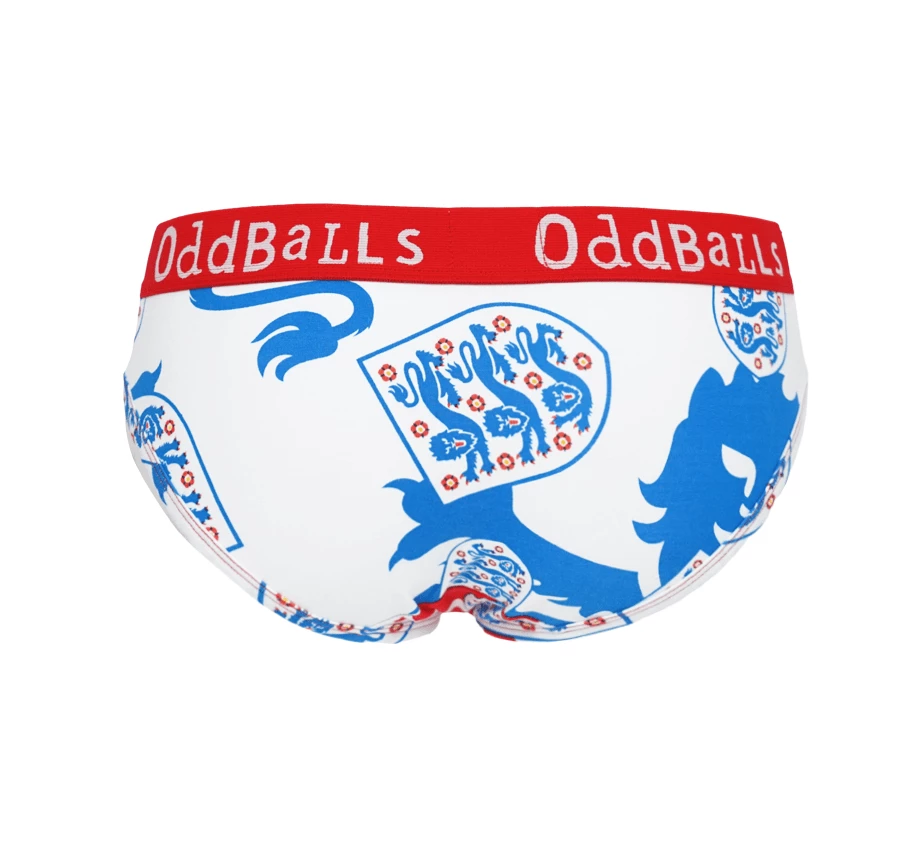 OddBalls England FA - Three Lions - Ladies Briefs