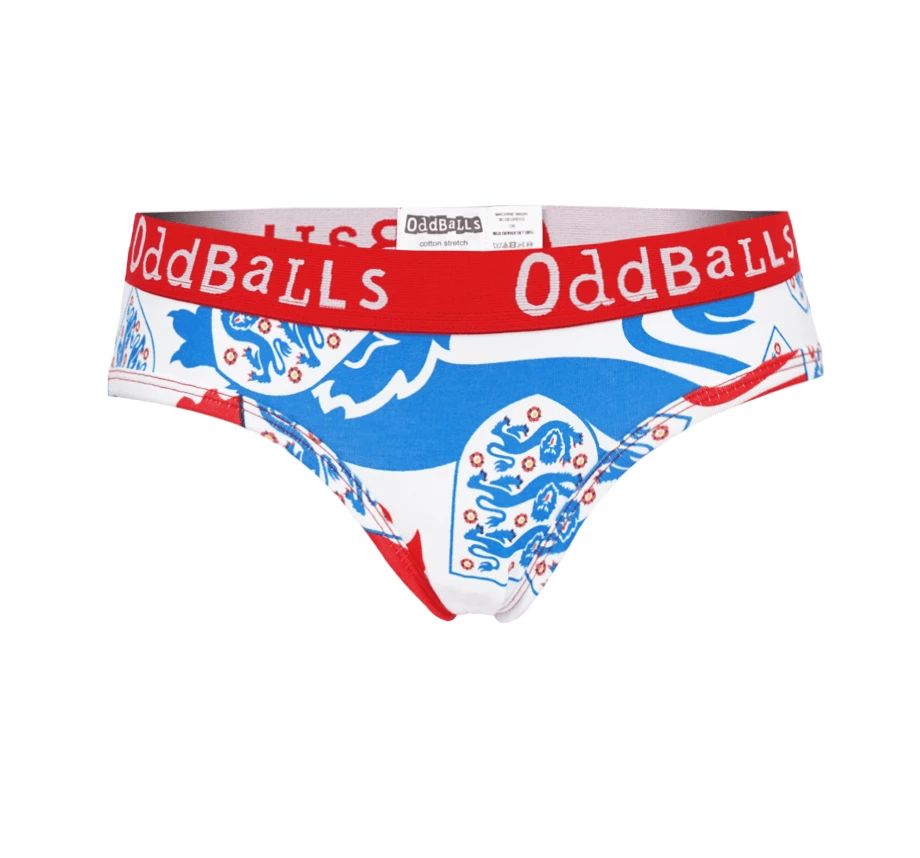 OddBalls England FA - Three Lions - Ladies Briefs