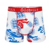 OddBalls England FA - Three Lions - Teen Boys Boxer Shorts