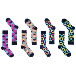 OddBalls Triangles Bundle - 4 Pack Sock Bundle