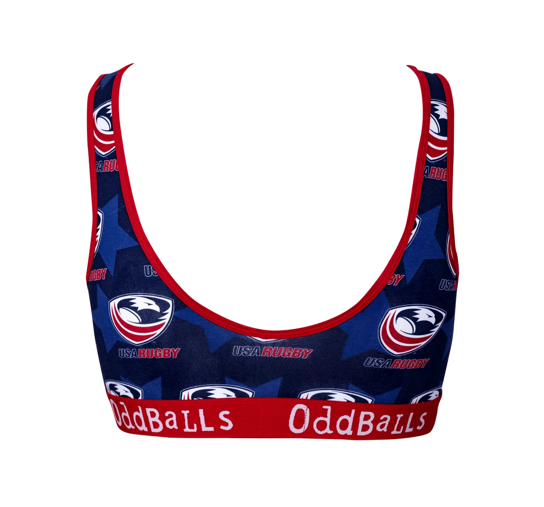 OddBalls USA Rugby - Ladies Bralette Bralettes
