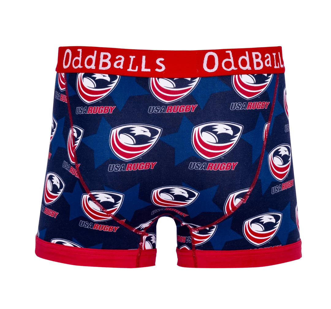 OddBalls USA Rugby - Teen Boys Boxer Shorts