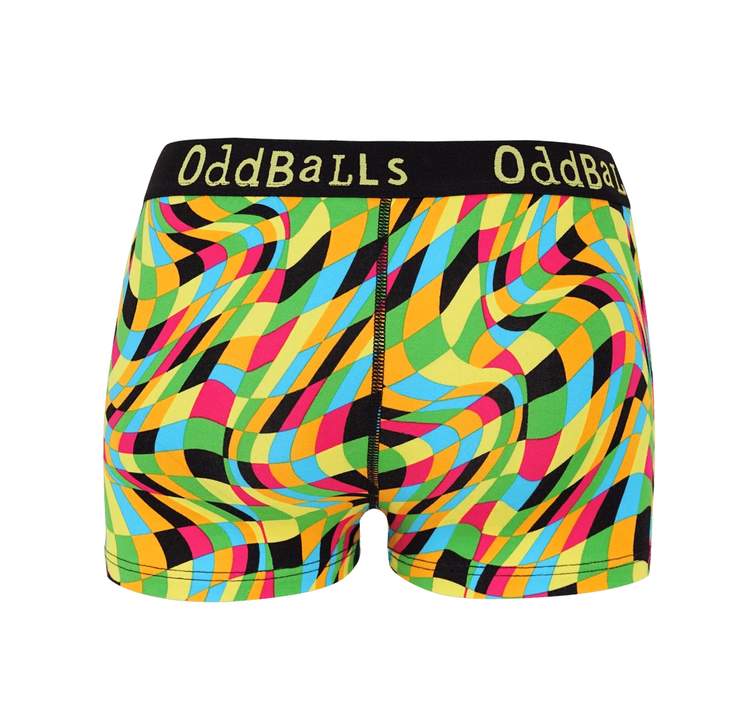 OddBalls Vortex - Teen Girls Boxers