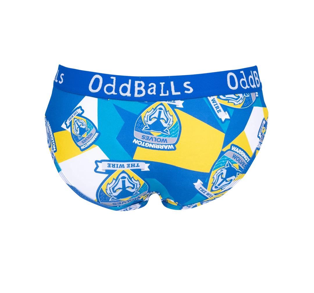 OddBalls Warrington Wolves - Teen Girls Briefs