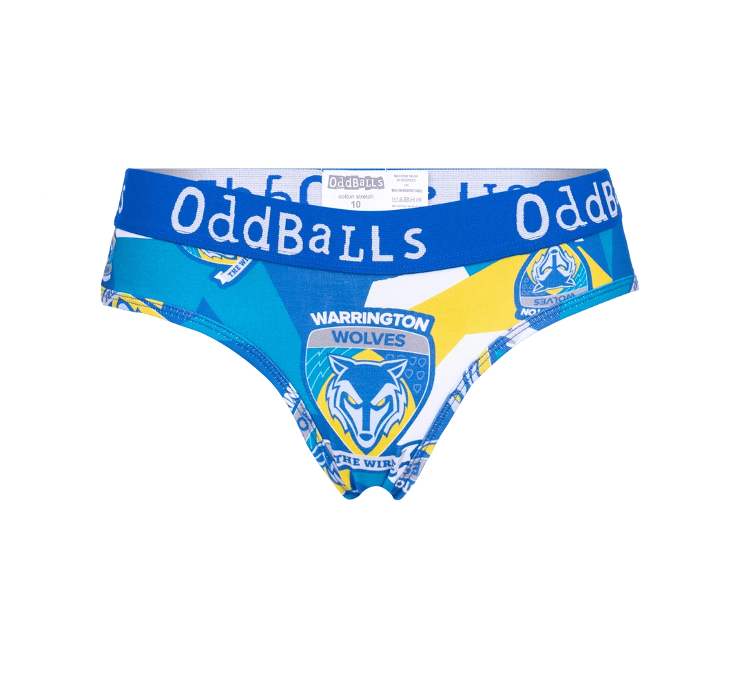 OddBalls Warrington Wolves - Teen Girls Briefs