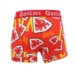 OddBalls FA Wales Red - Kids Boxer Shorts - Goolies Boys Boxer Shorts (Kids)